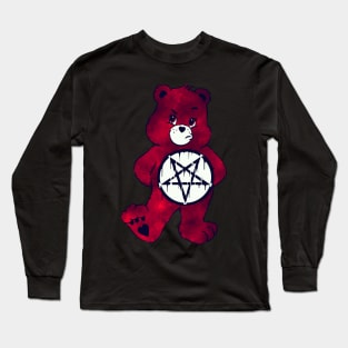 Ave Satanas Bear Long Sleeve T-Shirt